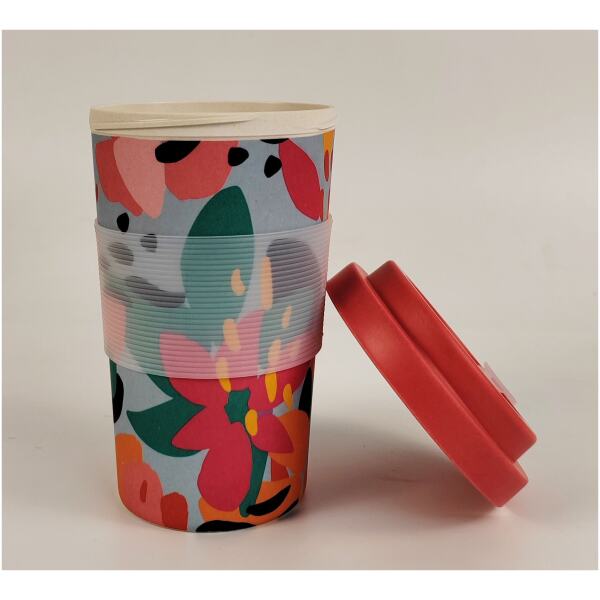 TRAVEL MUG COLOURFUL 400ML- URBAN - Image 2