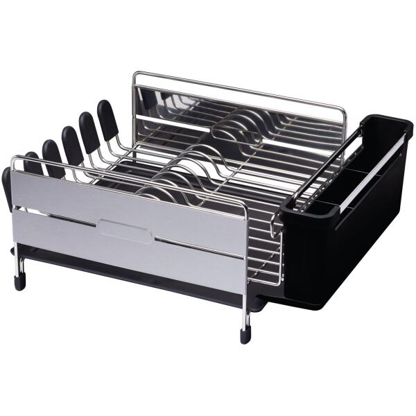 DISH DRAINER DELUXE STAINLESS STEEL - MASTERCRAFT