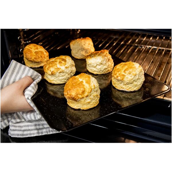 BAKING SHEET VITREOUS ENAMEL 35X28CM - MASTER CRAFT - Image 2