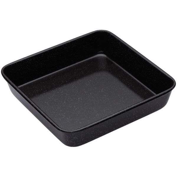 BAKING PAN VITROUE ENAMEL SQUARE 23CM - MASTER CRAFT