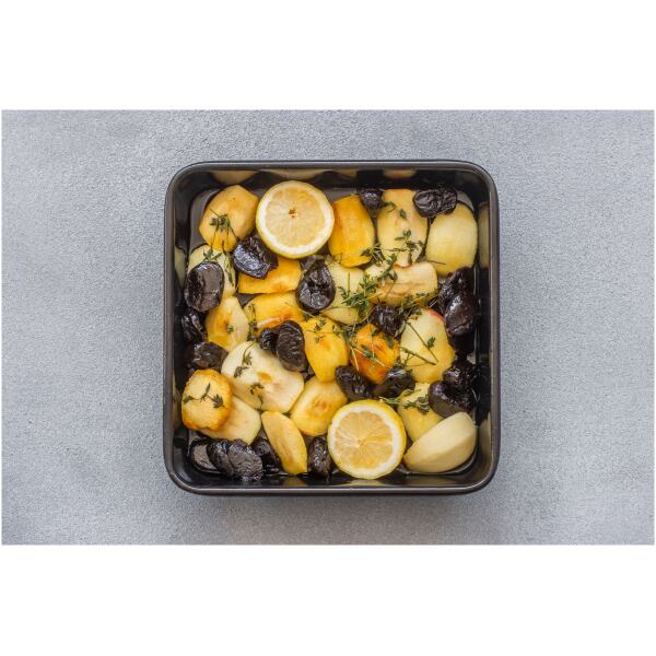 BAKING PAN VITROUE ENAMEL SQUARE 23CM - MASTER CRAFT - Image 2