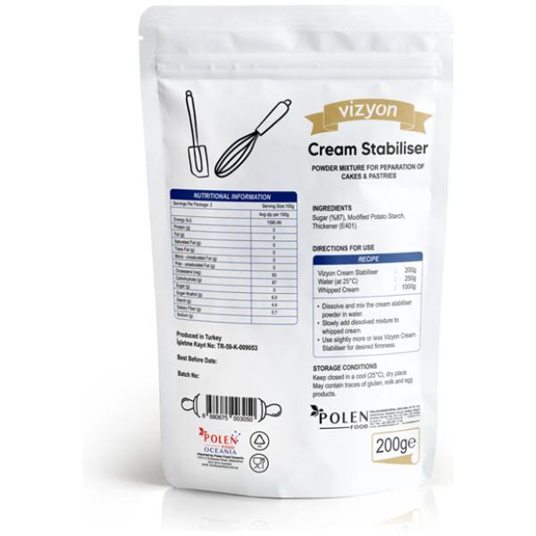 CREAM STABILISER 200GM - VIZYON - Image 2