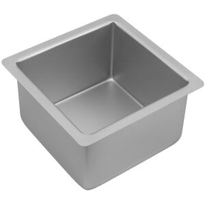 CAKE TIN SQUARE ANODISED 10CM - BAKEMASTER