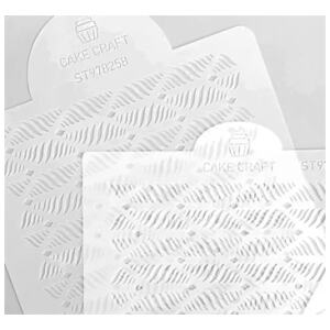 CAKE STENCIL FLETCHINGS - CAKE CRAFT