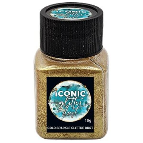 DUST - GLITTER GOLD 10G - ICONIC