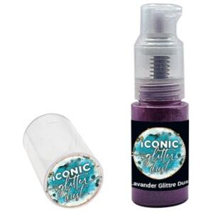 DUST HOT PINK GLITTER PUFF - ICONIC