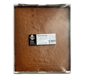 CAKE NAKED SLAB WHITE MUD 400MM X 300MM