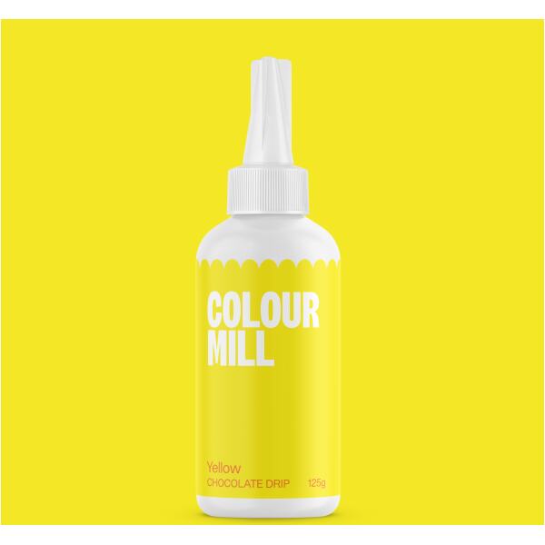 CHOCOLATE DRIP YELLOW 125G - COLOURMILL