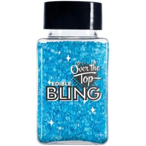 EDIBLE SANDING SUGAR BLUE 80G - OVER THE TOP