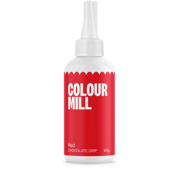 CHOCOLATE DRIP RED 125ML - COLOUR MILL