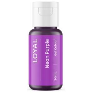 GEL NEON PURPLE 20ML - LOYAL