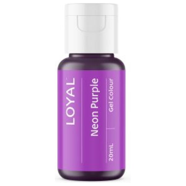 GEL NEON PURPLE 20ML - LOYAL