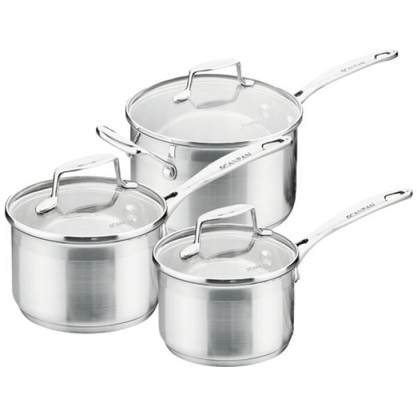 SCANPAN IMPACT SAUCEPAN SET 3PC