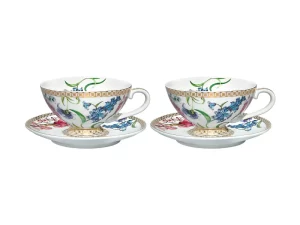 DEMI CUP & SAUCER MYSTIQUE ESTELLE 2SET 90ML - MAXWELL & WILLIAMS