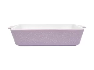BAKER BLOOMS RECT 32X22 LILAC - MAXWELL & WILLIAMS