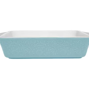 BAKER BLOOMS RECT. 27X19 BLUE - MAXWELL & WILLIAMS