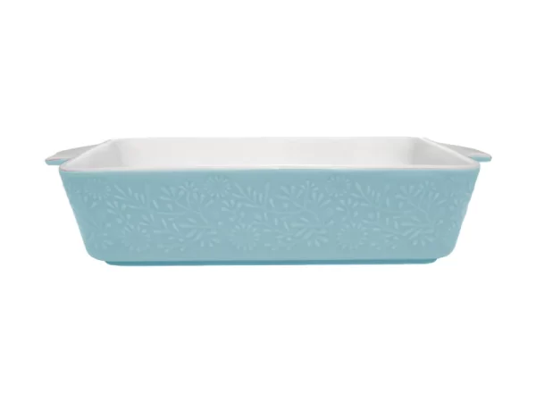 BAKER BLOOMS RECT. 27X19 BLUE - MAXWELL & WILLIAMS