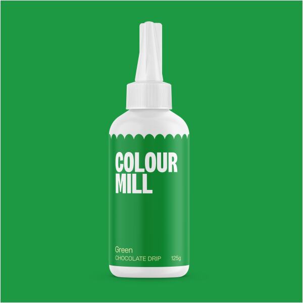 CHOCOLATE DRIP GREEN 125G - COLOURMILL