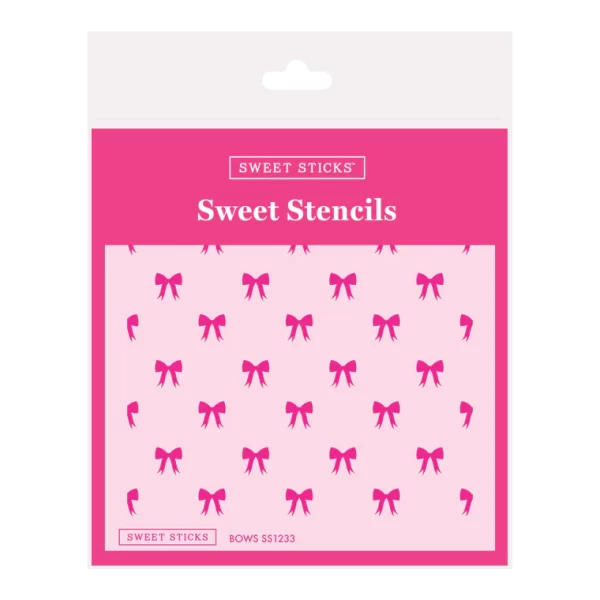 STENCIL - BOWS - SWEET STICKS