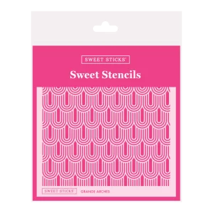 STENCIL - GRAND ARCHES - SWEET STICKS