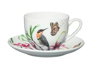 LYRIC SPNH CUP & SAUCER240ML - M&W