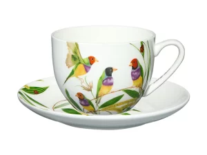 LYRIC GLF CUP AND SAUCER 240ML - M&W