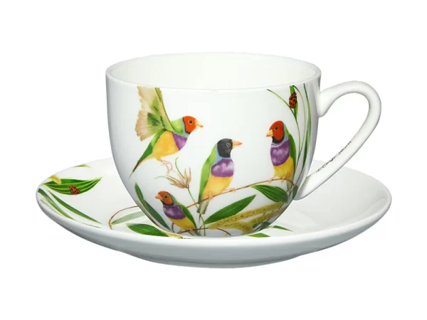 LYRIC GLF CUP AND SAUCER 240ML - M&W