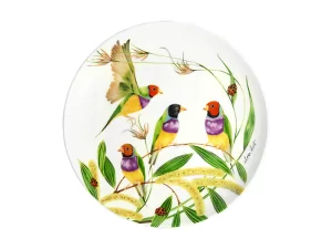 LYRIC COUPE PLATE FINCH M&W