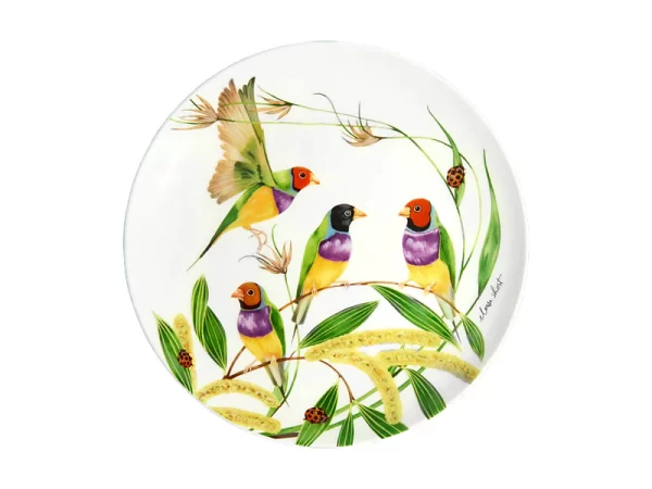 LYRIC COUPE PLATE FINCH M&W
