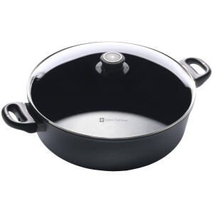SWISS DIAMOND BRASIER WITH LID XD 28CM X 10CM 5LTR - SWISS DIAMOND