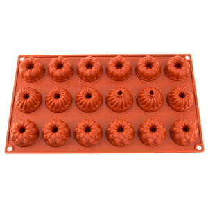 BUNDT PAN MINI SILICONE 18CUP - GATEAU ART