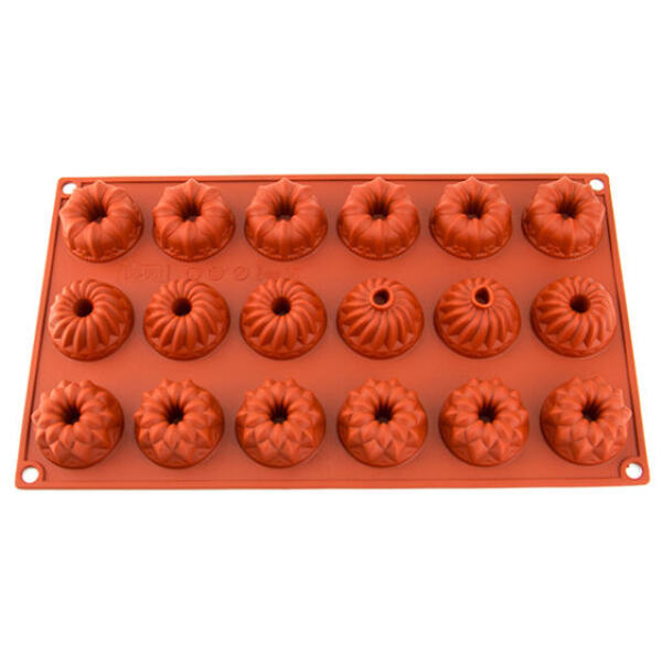 BUNDT PAN MINI SILICONE 18CUP - GATEAU ART