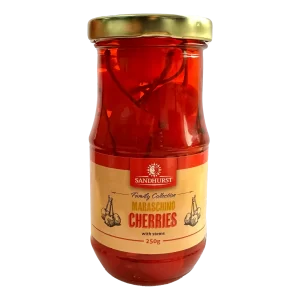 MARASCHINO CHERRIES 250G - SANDHURST