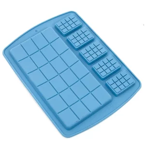 SILICONE MOULD LGE AND SMALL CHOCOLATE BARS - SPRINKS