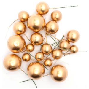 BALL TOPPER GOLD 20PC SET - CAKE CRAFT