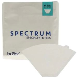 COFFEE PAPER FILTER U SHAPE #2 100PK - BRUER