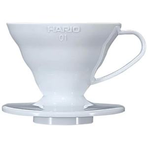 DRIPPER V60 PLASTIC WHITE 1-2CUPS - HARIO