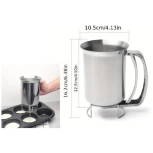 BATTER DISPENSER STAINLESS STEEL - ICONIC