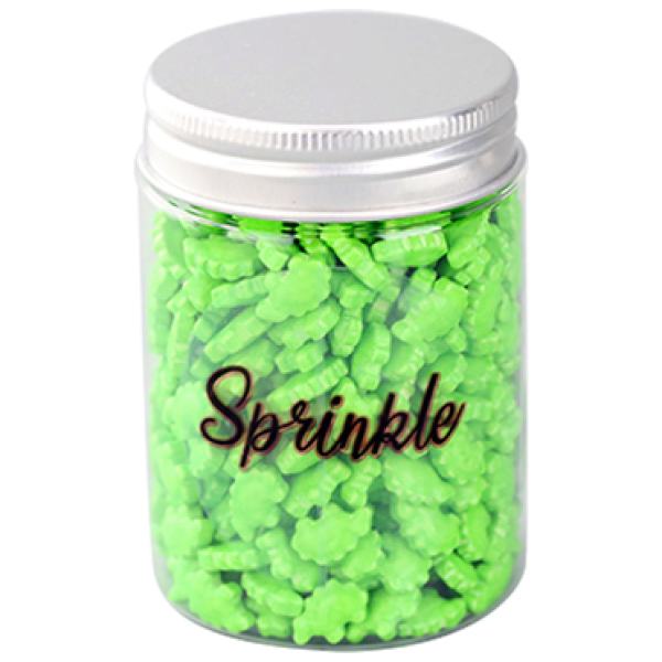 GREEN DINOSAUR SPRINKLES 100G - ICONIC