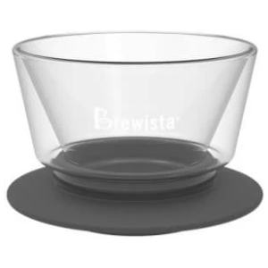 GLASS DRIPPER FLAT BOTTOM - BREWISTA