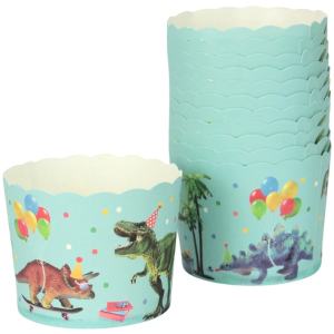 CUPCAKE PAPERS 12PACK DINOSAUR - IGDESIGN