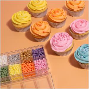 SPRINKLES MIX 10 COLOURS 250G - SPRINKS