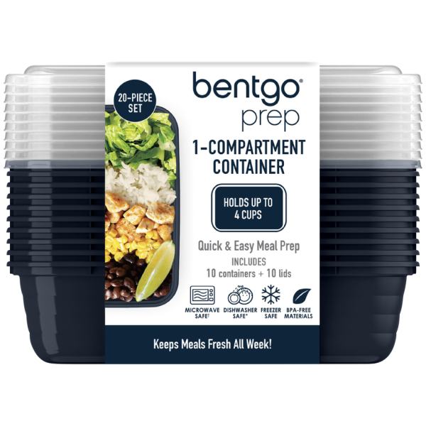 BENTGO PREP CONTAINER 1 COMPARTMENT 10PK - Image 2