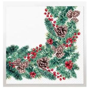 PAW NAPKINS WINTER BRANCHES