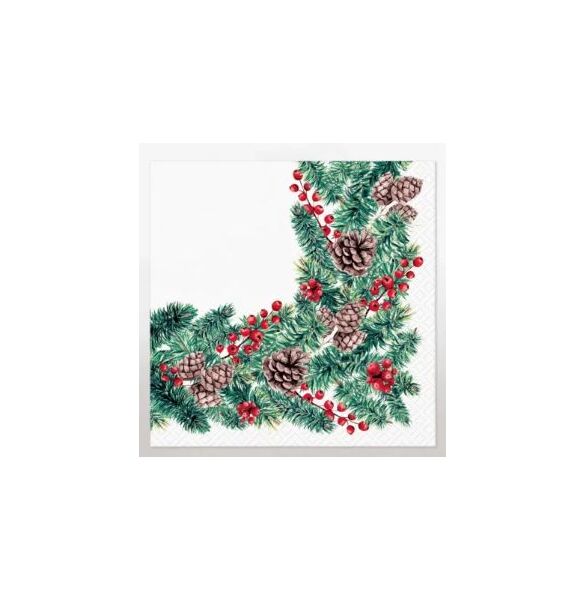 PAW NAPKINS WINTER BRANCHES