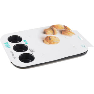 MUFFIN PAN MINI 12 CUP N/S - BAKERS SECRET