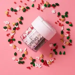CHRISTMAS SPRINKLES 6 CELL 85G - SPRINKS