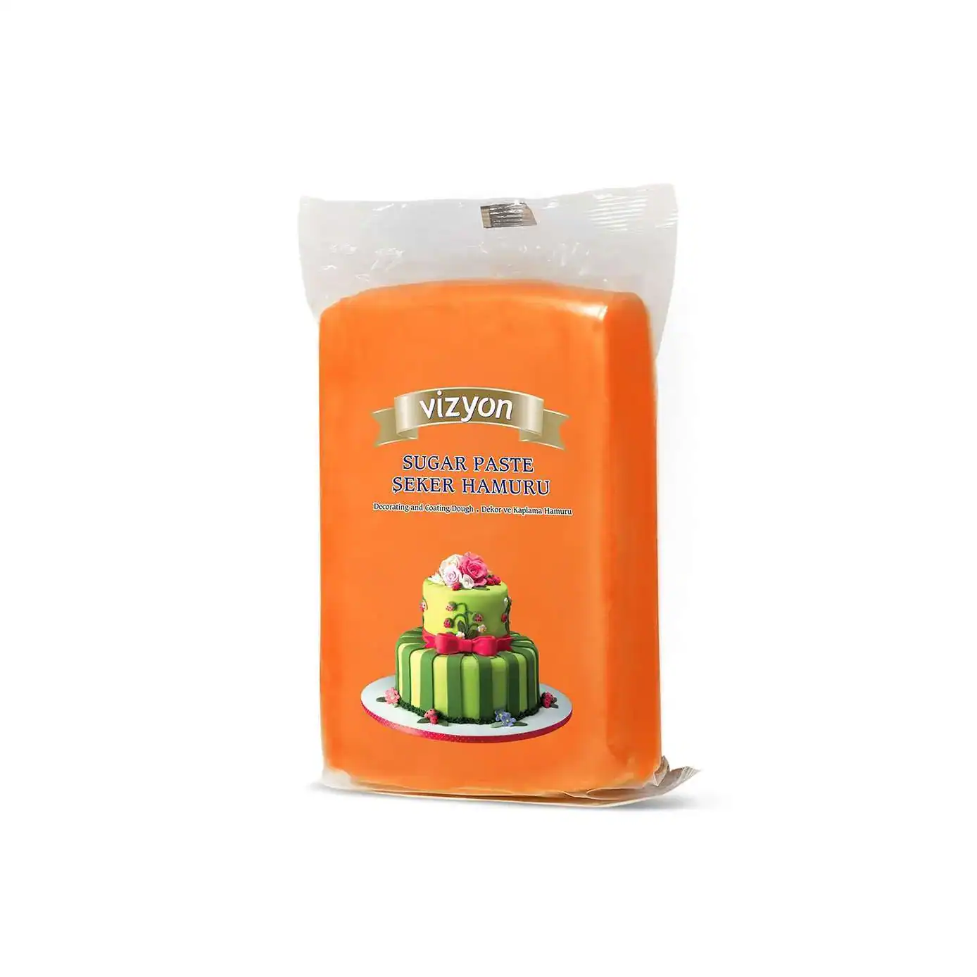 FONDANT ORANGE 1KG - VIZYON