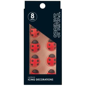 LADYBUGS 10PC DECO - SPRINKS