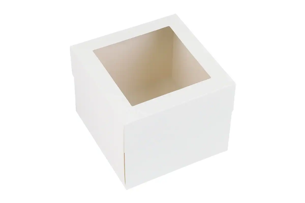 CAKE BOX SQUARE 10 X10 X 6 ICONIC